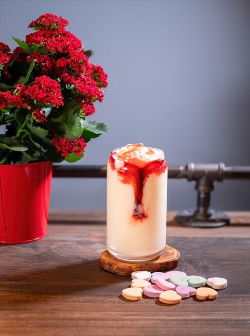 Peach Smoothie Dragon Fruit