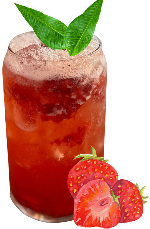 Strawberry Green Tea